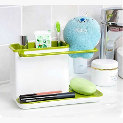 3-in-1 Sink Soap Dispenser & Sponge Organizer