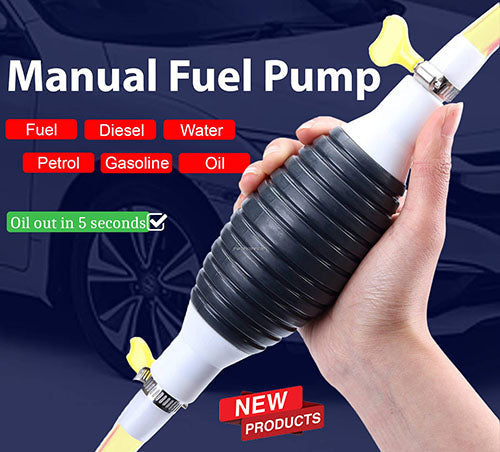 Manual Fuel & Liquid Transfer Pump – 1.5m