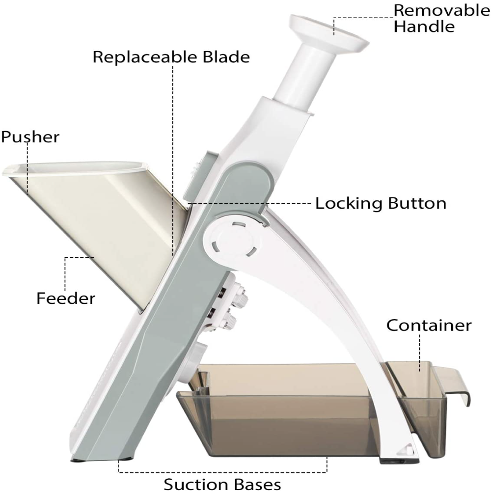 Multi-Purpose Kitchen Vegetable Slicer – Multifunctional Mandoline Chopper