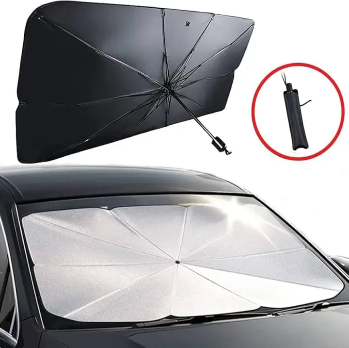 Sun shade inside the car