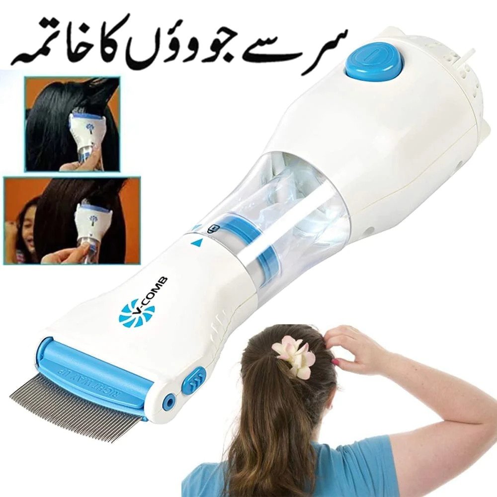 High Quality V-Comb Anti Lice Device With Stainless Steel Teeth and Gentle Rounded Edges