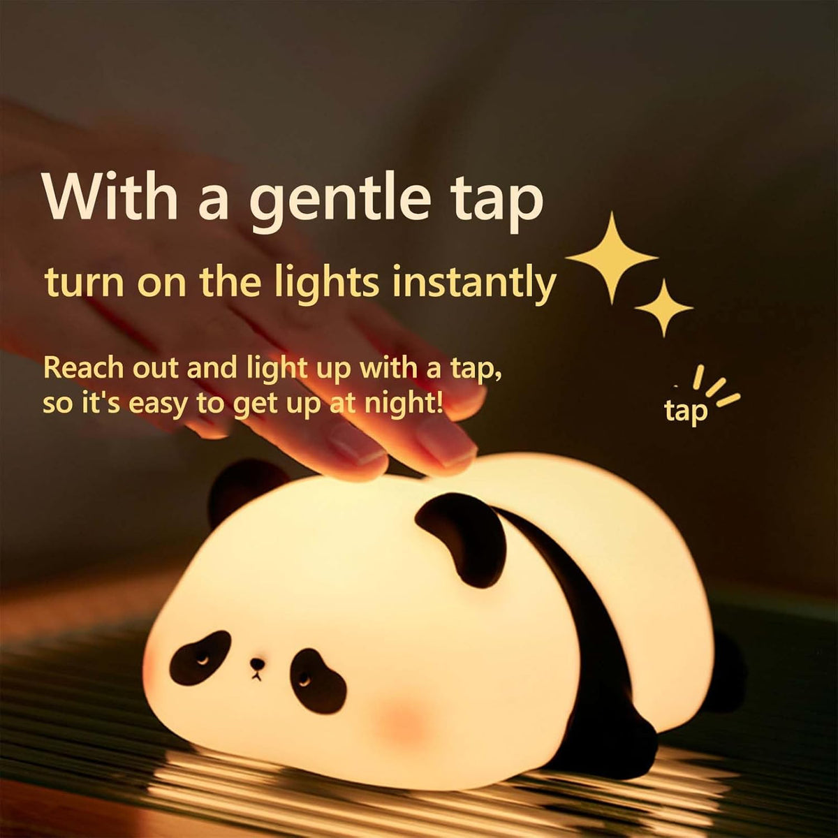 Rechargeable Panda Silicone Night Lamp