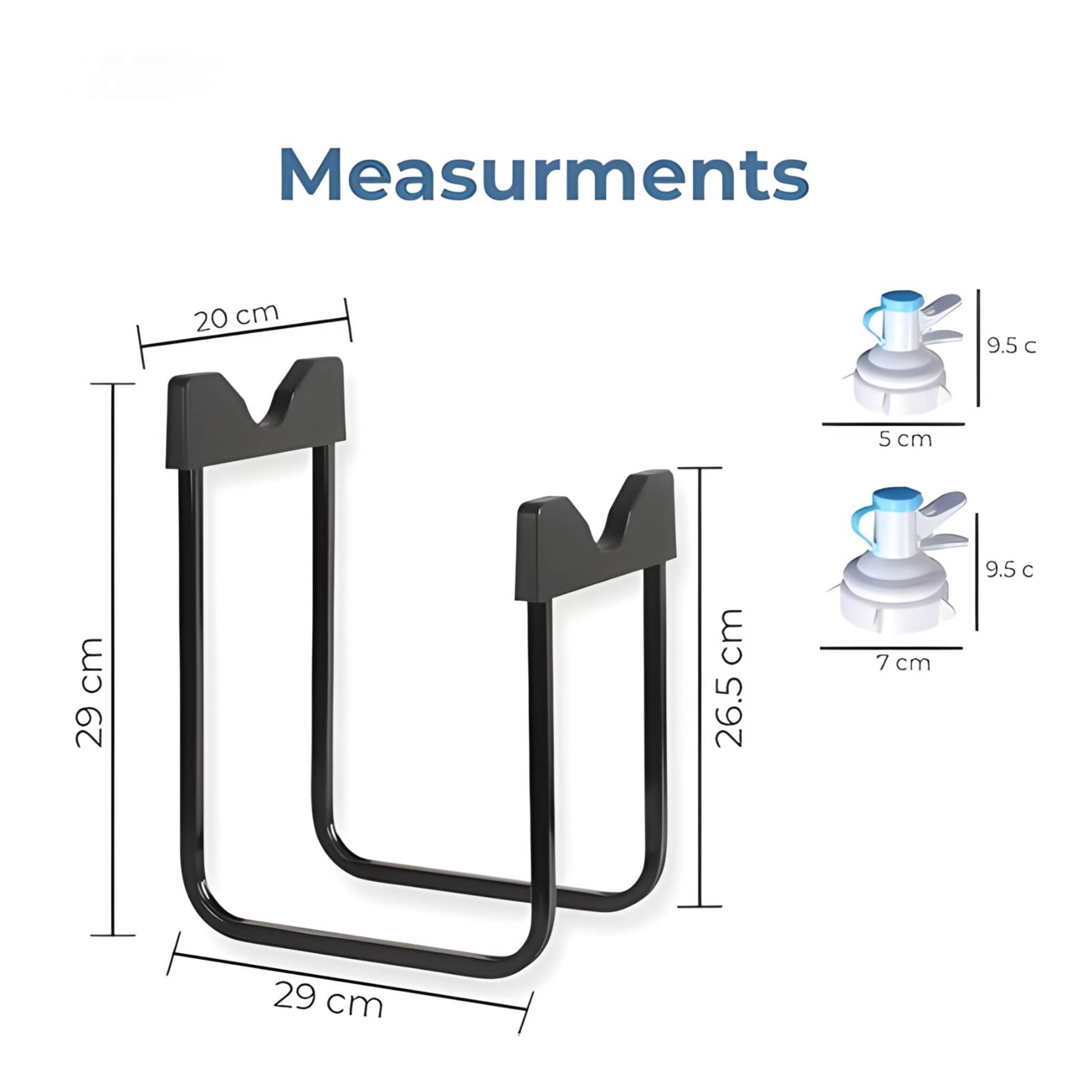 Portable Strong Steel Water Dispenser Stand with Fast Flow Water Spout Nozzle
