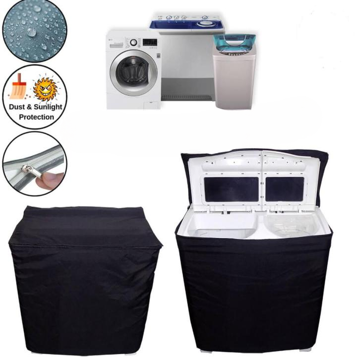 Twin tub washing machine cover