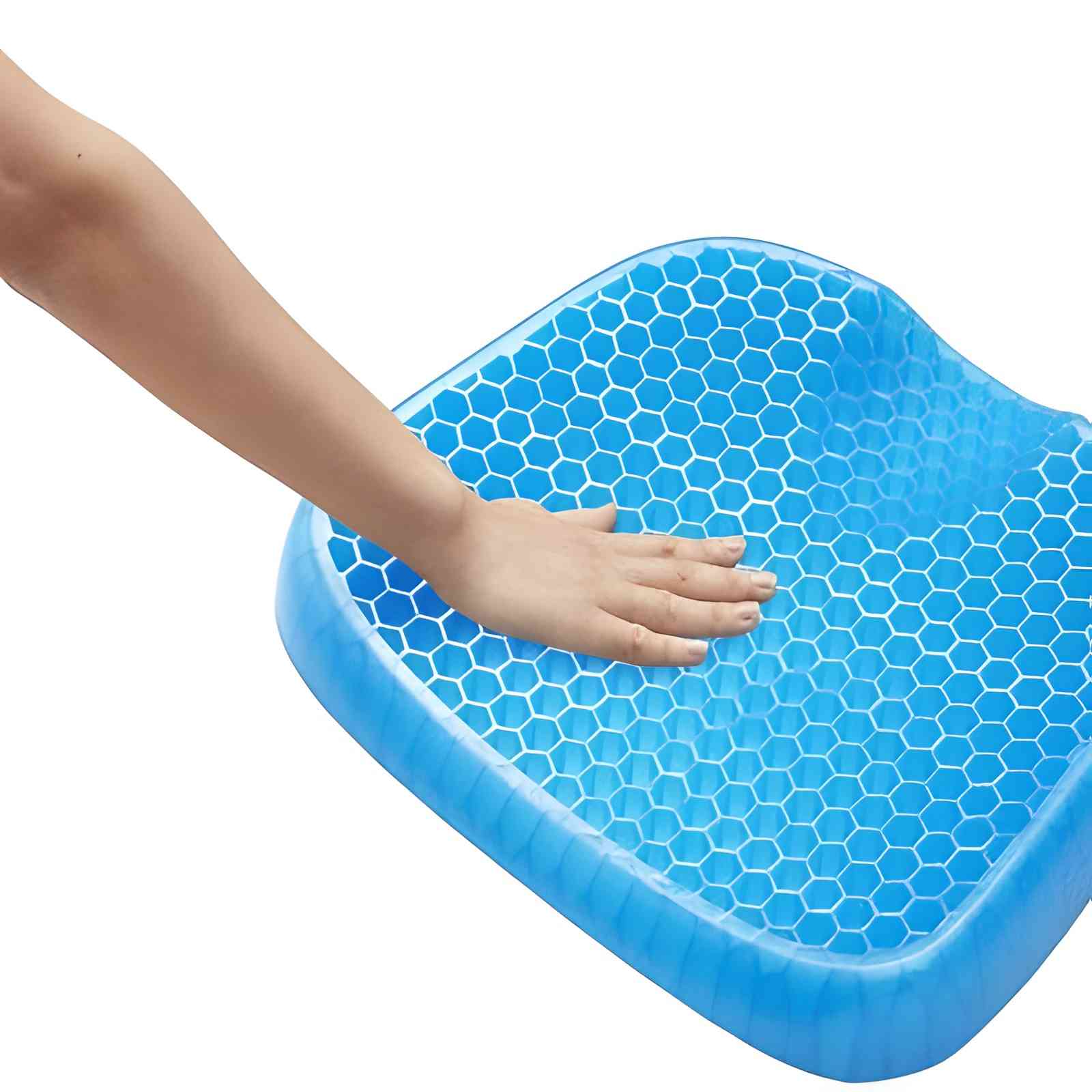 Non Slip Egg Sitter Gel Seat Cushion Soft Sitting Support Pad Cushion for Car and Office Chair Seat Pads