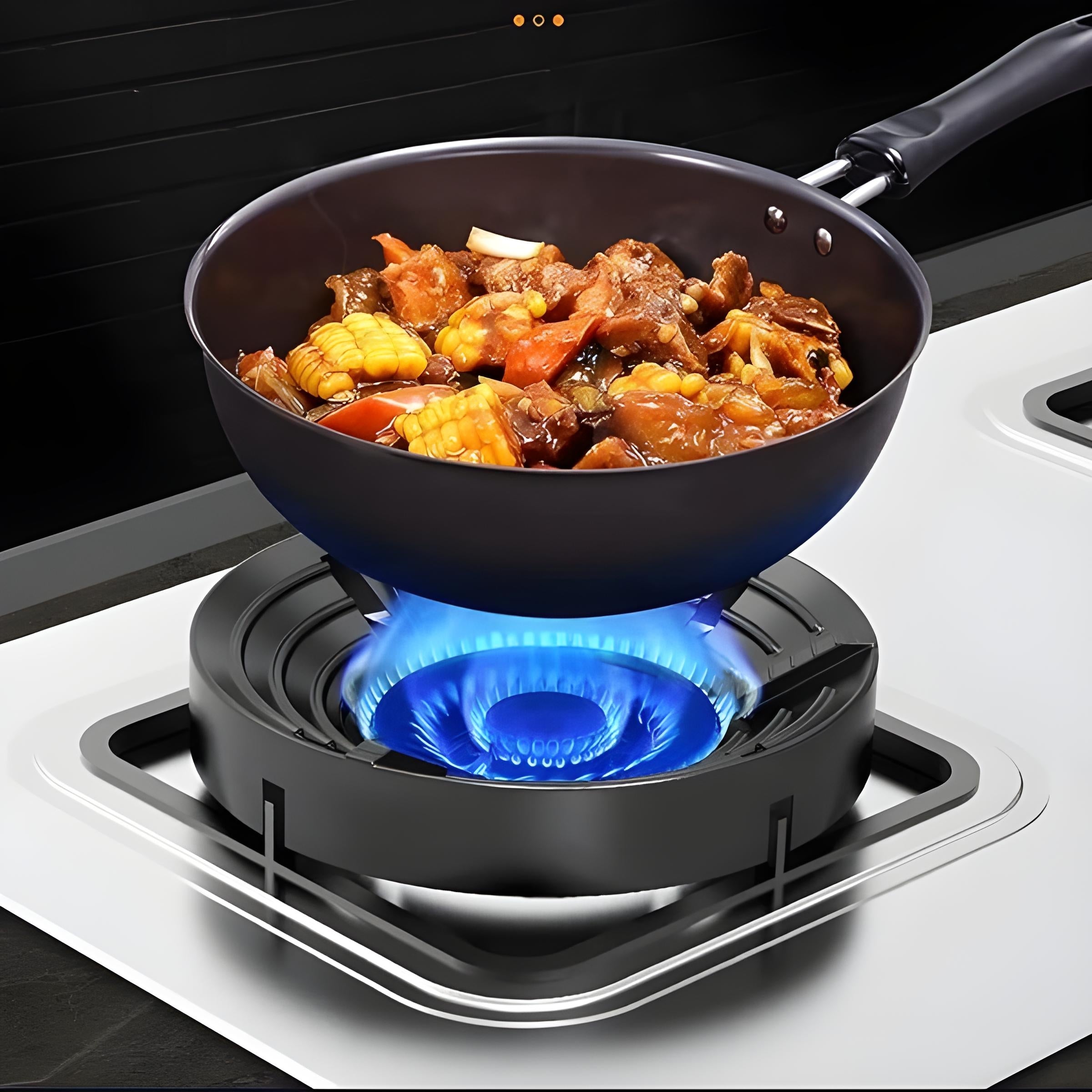Gas Stove Cover Windproof Bracket