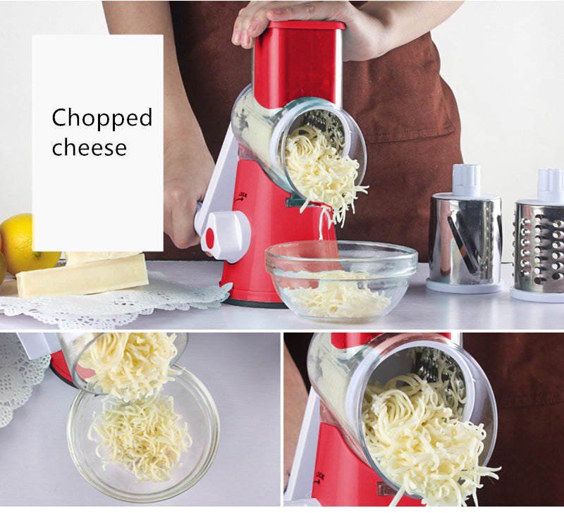 Tabletop Drum Grater & Vegetable Slicer