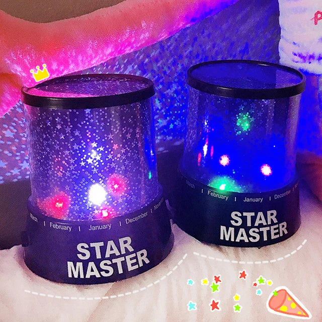 Rotating Starry Sky LED Night Projector