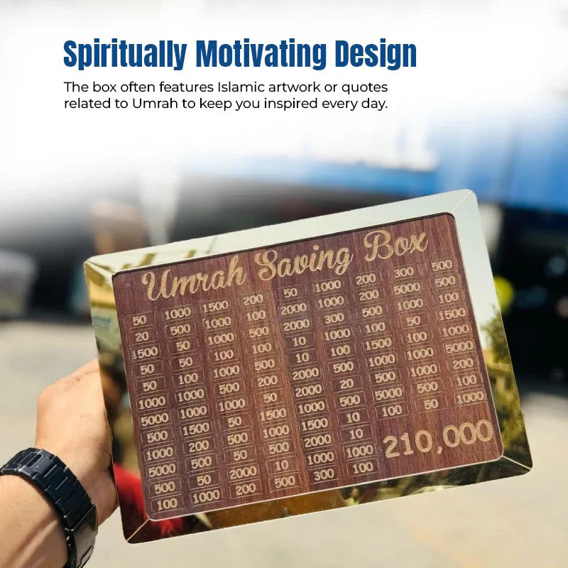 Umrah Saving Box – Save for Your Umrah Journey