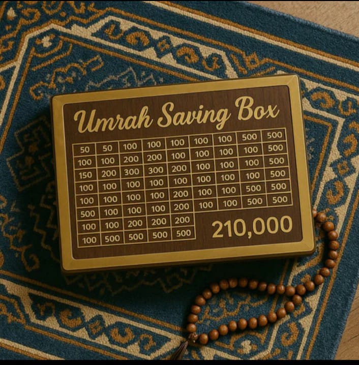 Umrah Saving Box – Save for Your Umrah Journey