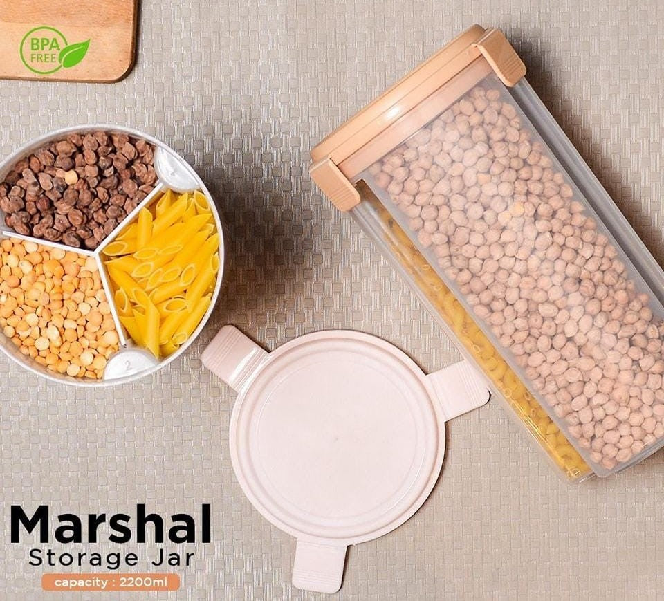 3-in-1 Food Storage Jar – 2200ml