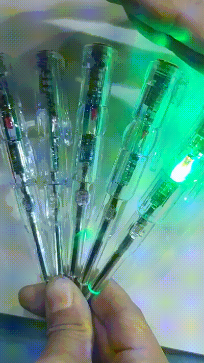 Electrical Voltage Tester Pen with LED Indicator