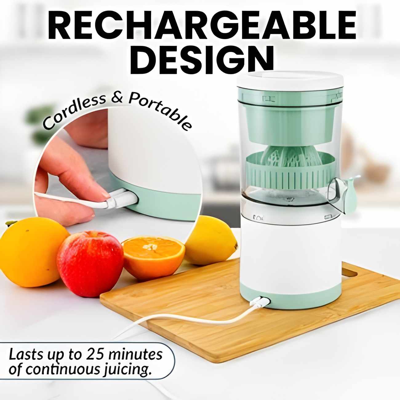 Automatic Fruits Juicer with Faucet