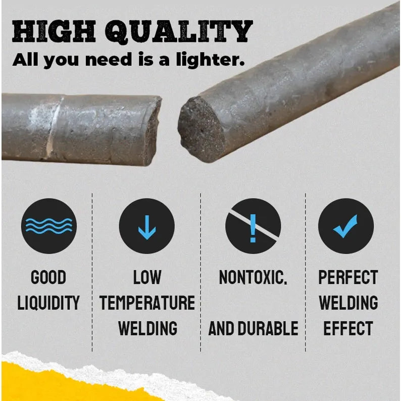 Low-Temperature Welding Rods – 6 Pcs