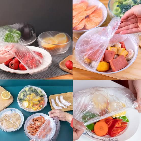 Disposable Elastic Food Covers – Pack of 100