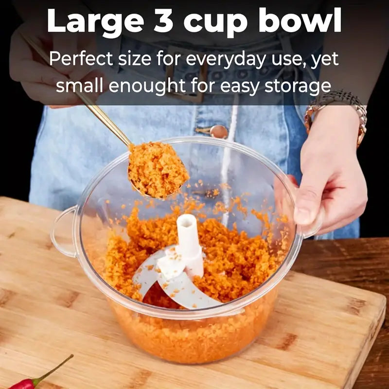 2L Manual Hand-Push Vegetable Chopper & Grater