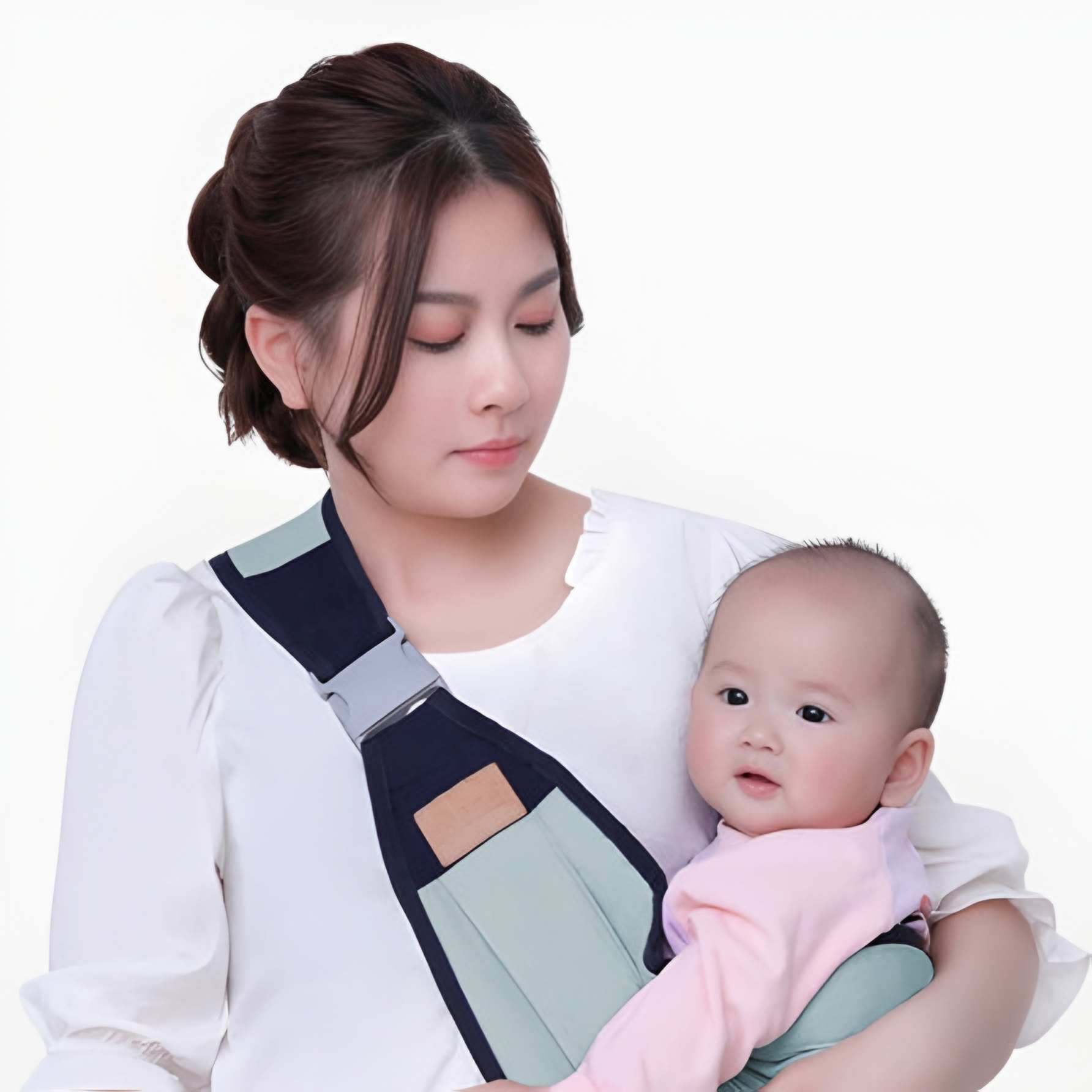 Adjustable Newborn Baby Carrier Sling Wrap Breathable Backpack Shoulder Strap for baby feeding