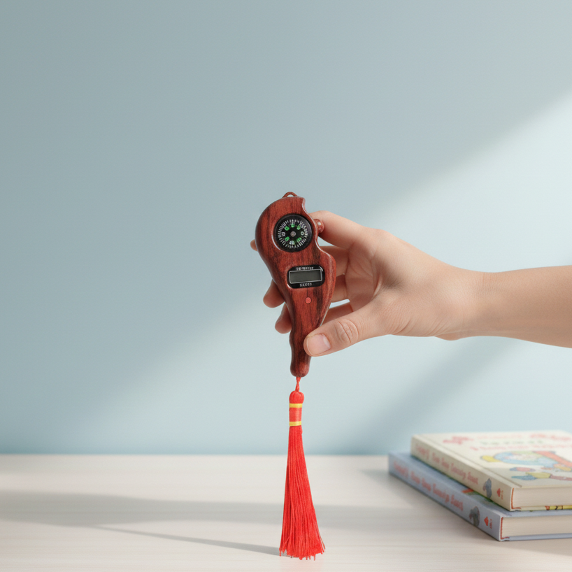 Digital Counter Rotating Prayer Beads Portable Finger Tasbeeh (random color)