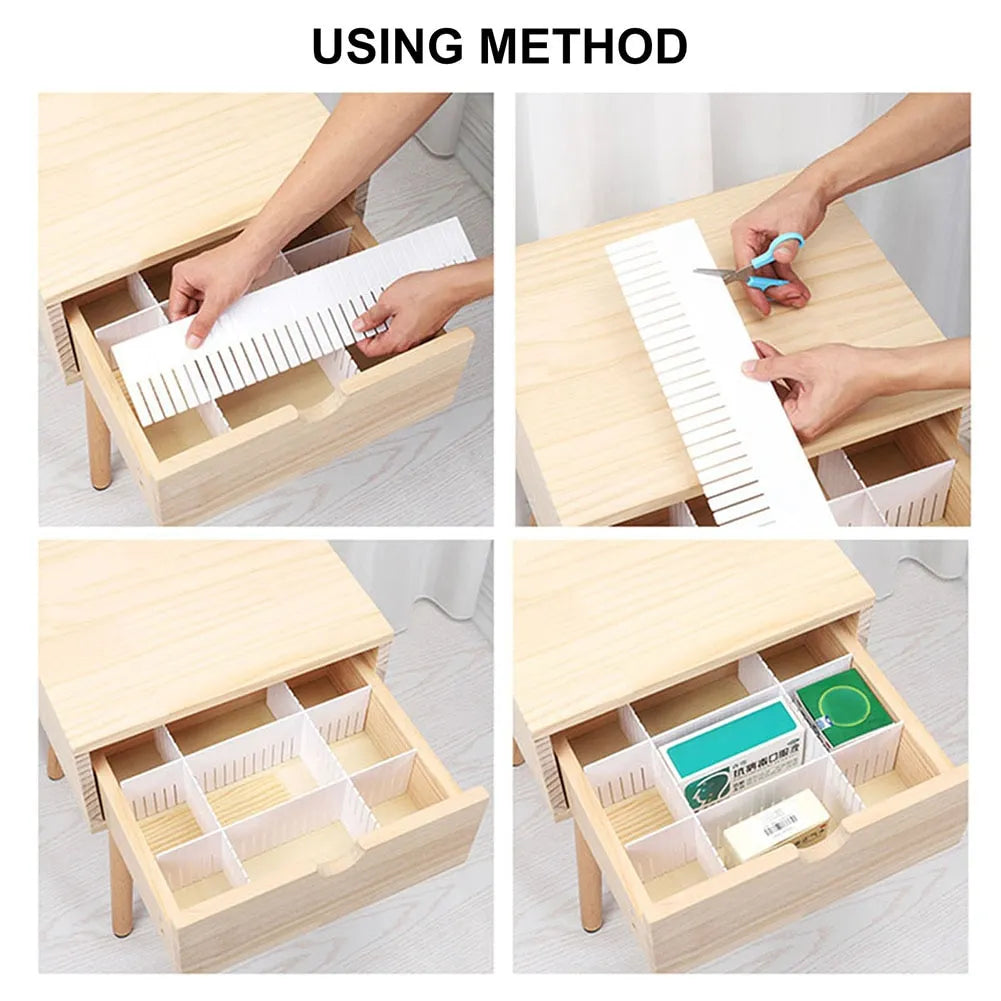 Adjustable Drawer Dividers & DIY Organizer