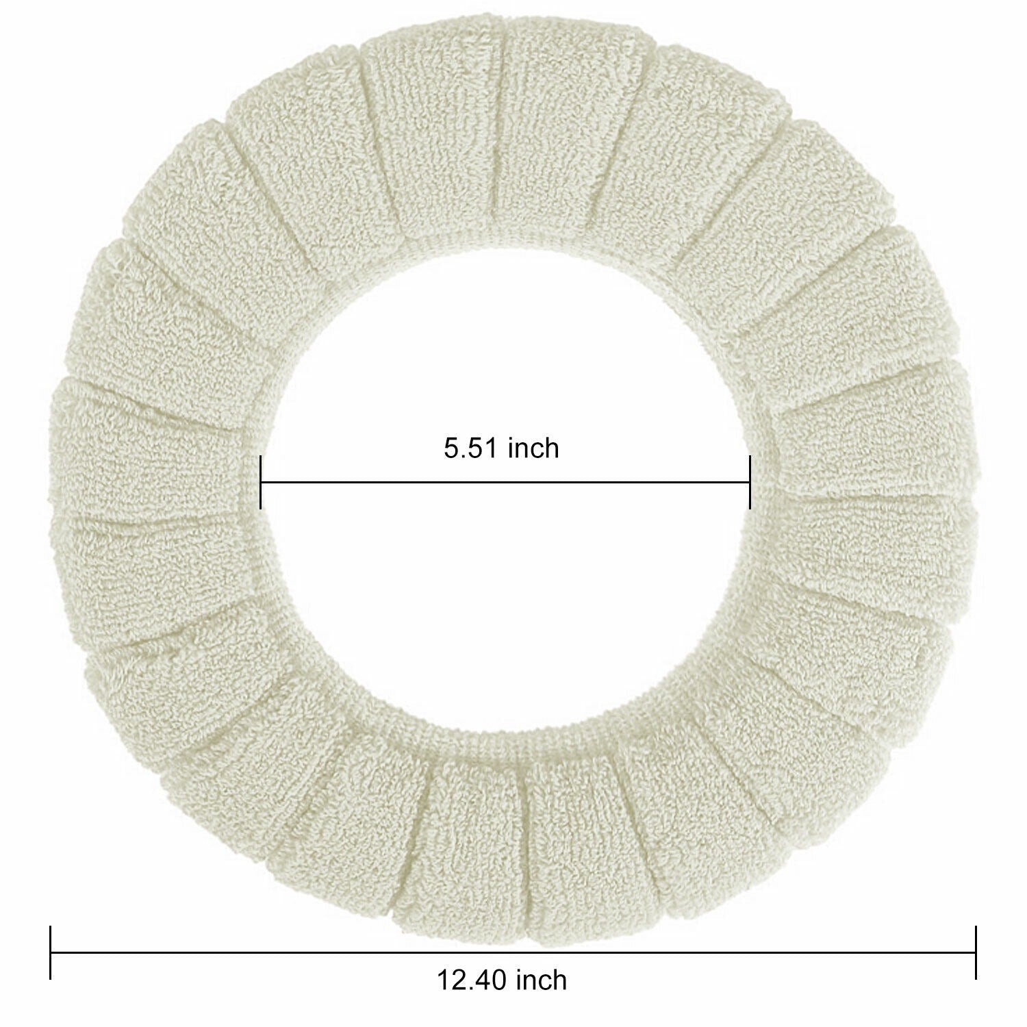 Universal Soft-Touch Cushioned Toilet Seat Cover – Machine Washable Plush Comfort