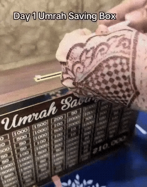 Umrah Saving Box – Save for Your Umrah Journey