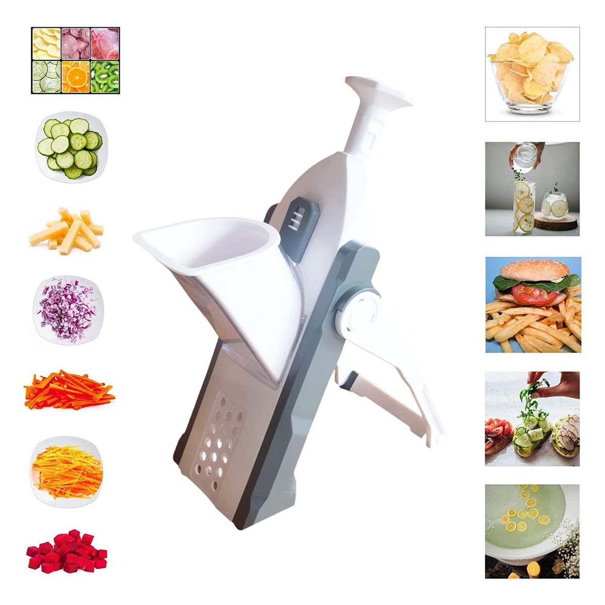 Multi-Purpose Kitchen Vegetable Slicer – Multifunctional Mandoline Chopper