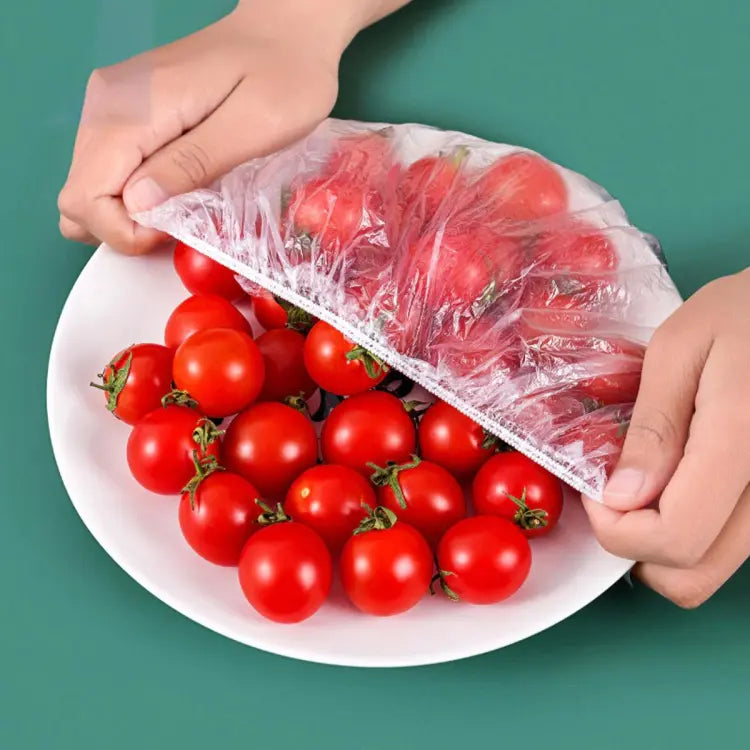 Disposable Elastic Food Covers – Pack of 100