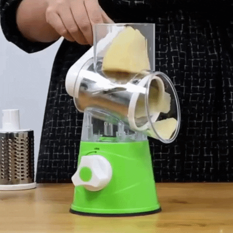 Tabletop Drum Grater & Vegetable Slicer