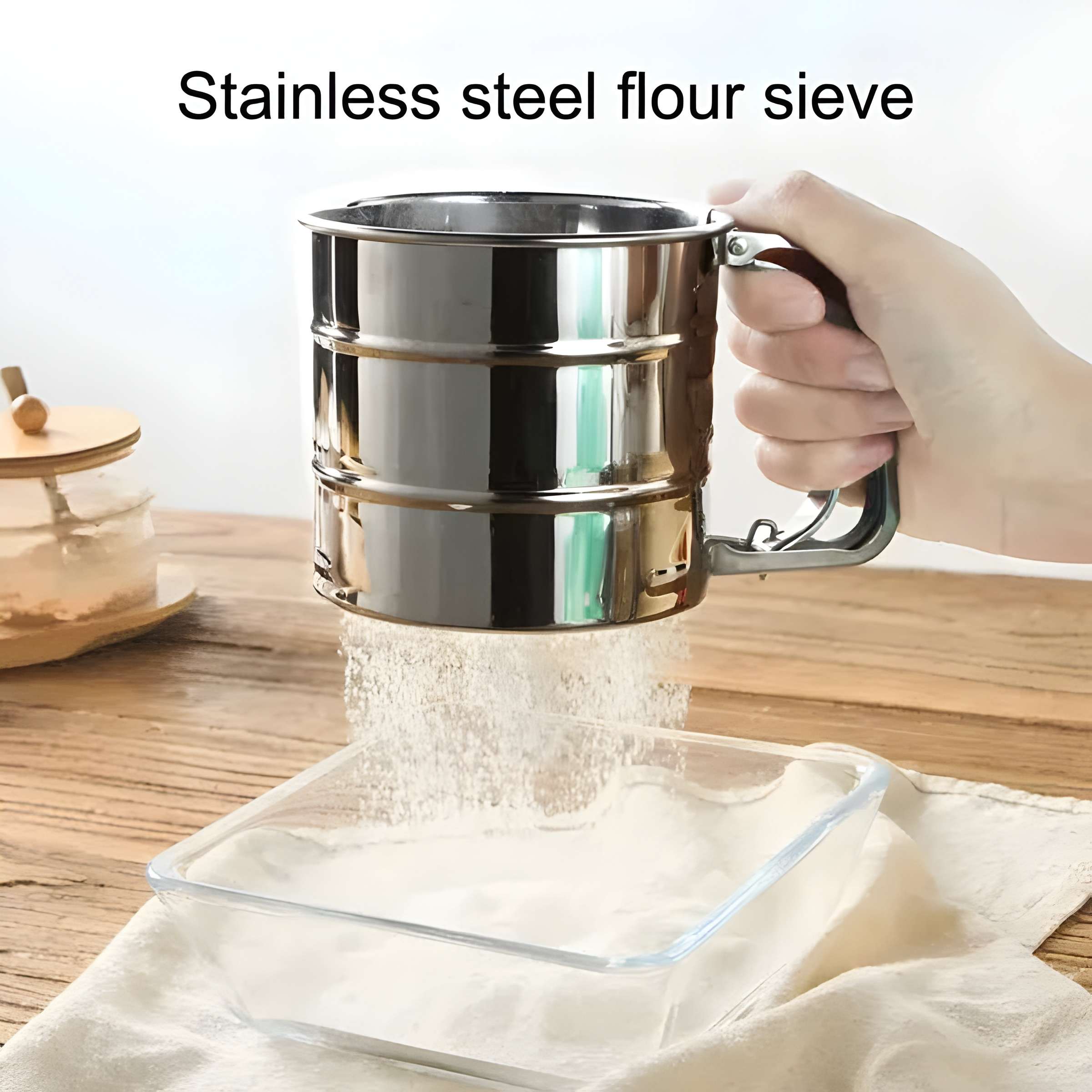 Stainless Steel Flour Sieve Strainer