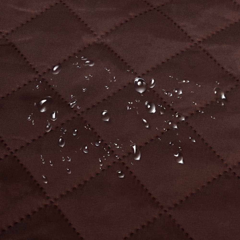 Water resistant quilted fabric