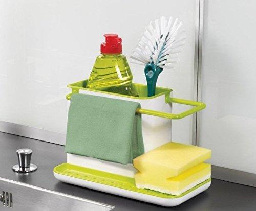 3-in-1 Sink Soap Dispenser & Sponge Organizer