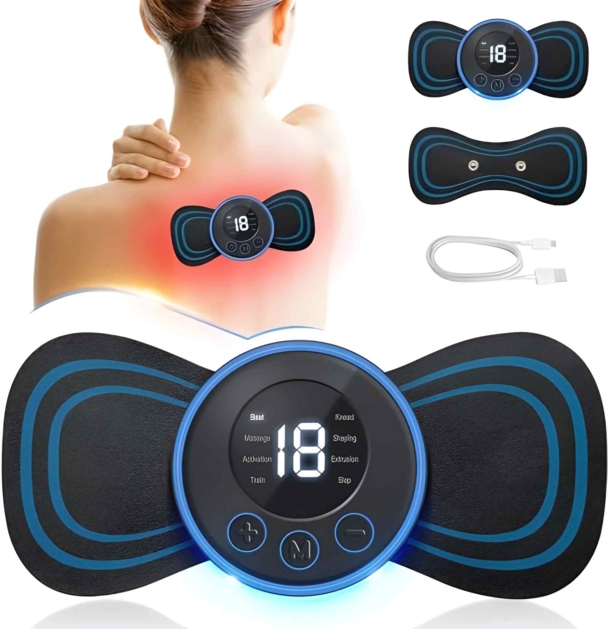 Multifunctional Electric All Body Mini Massager Super Intelligent Cervical Massager