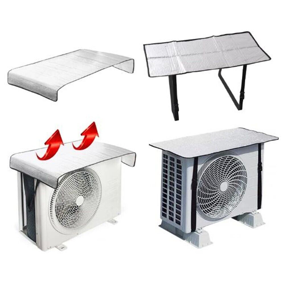 AC Outdoor Unit Sun Shade Cover – Protect Your Condenser from Heat & Dust