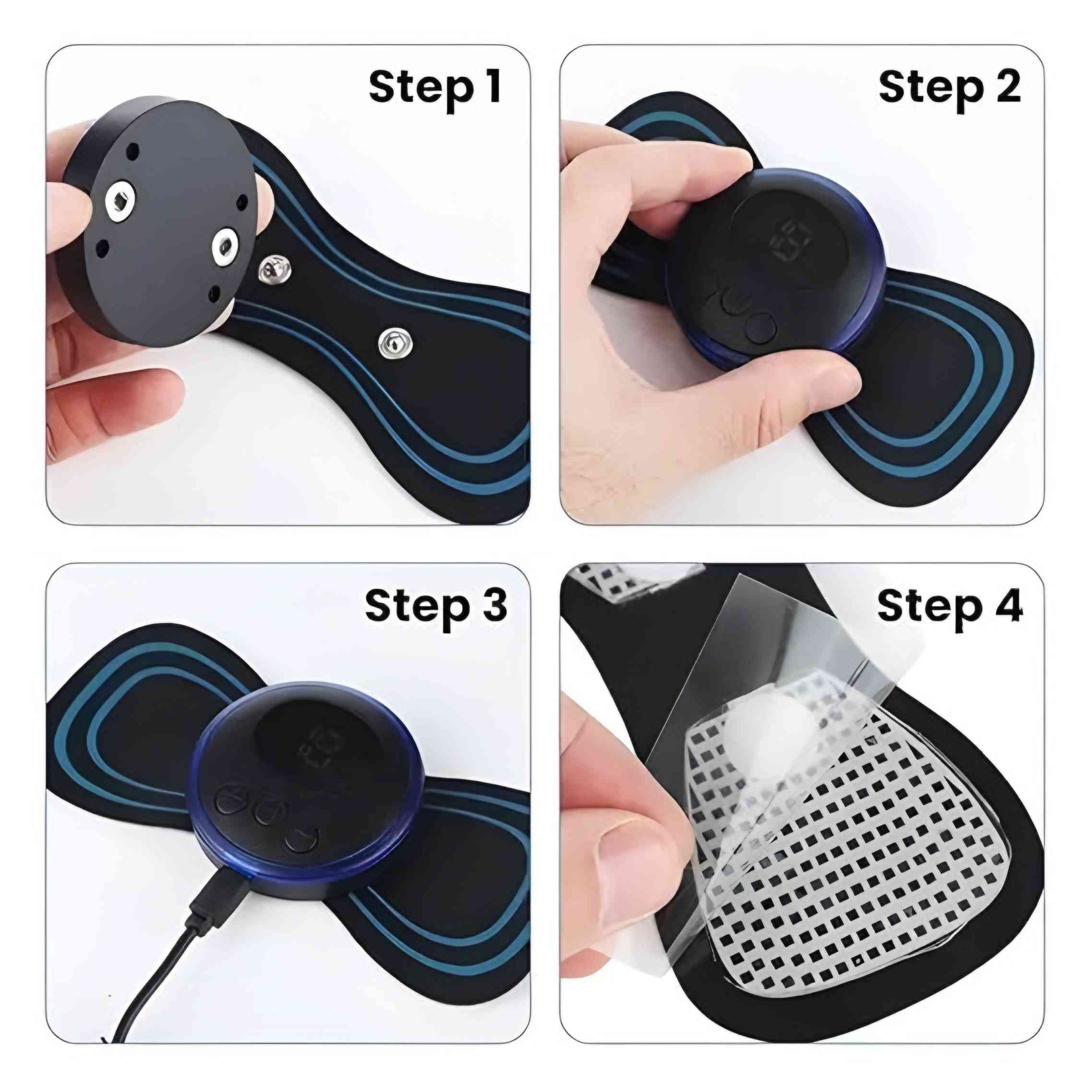 Multifunctional Electric All Body Mini Massager Super Intelligent Cervical Massager