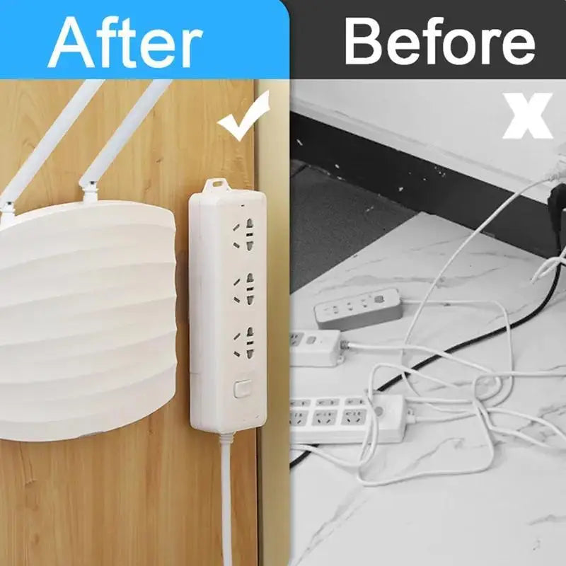 Double-Sided Transparent Adhesive Wall Hooks