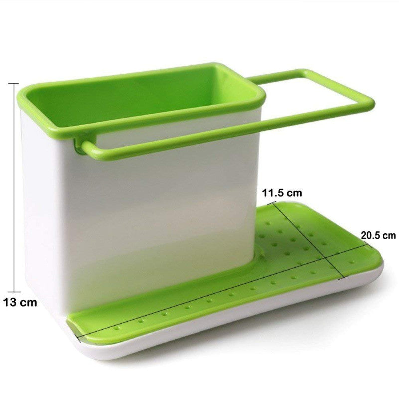 3-in-1 Sink Soap Dispenser & Sponge Organizer