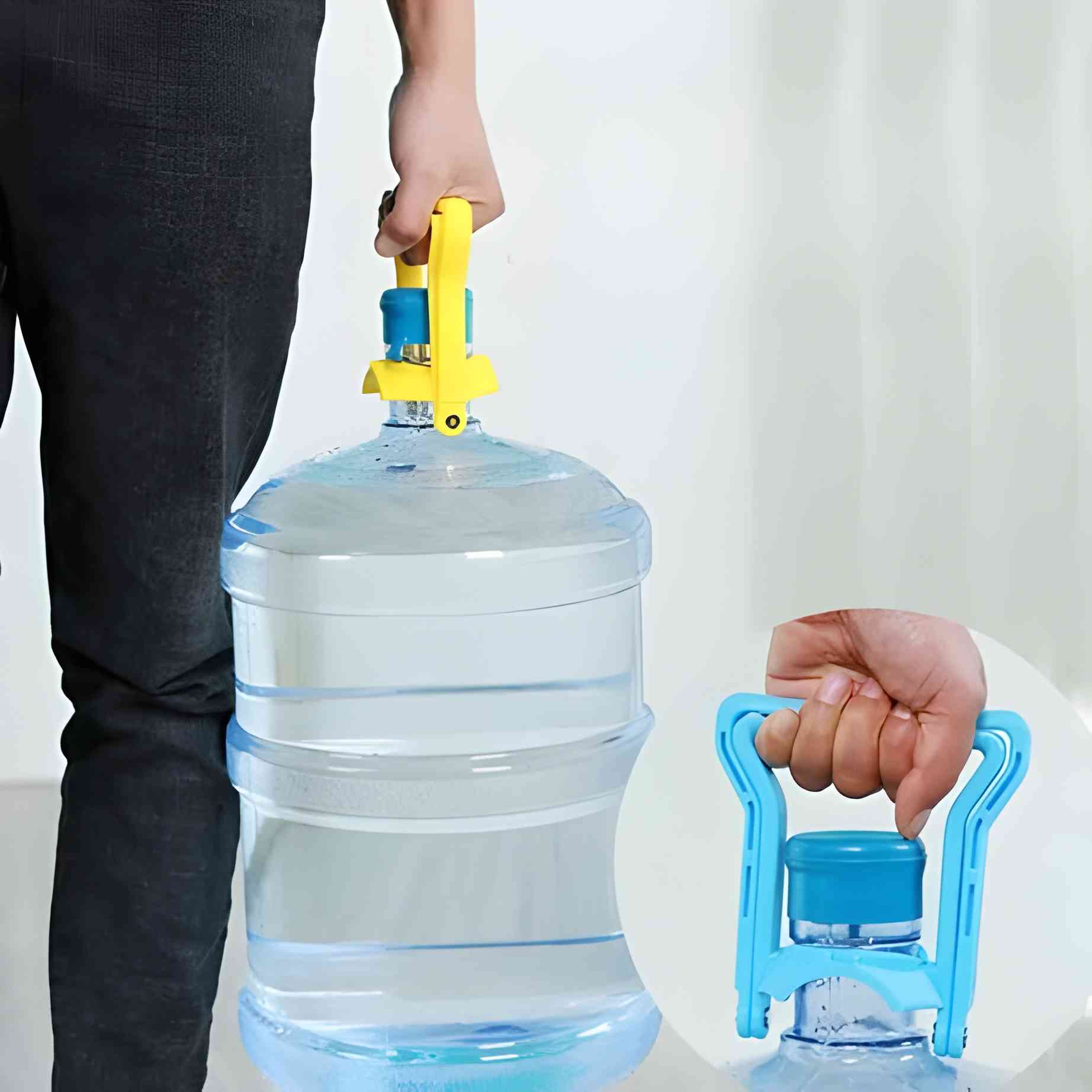3 Pcs Easy-Lift Water Bottle Portable Ring Handle Lifter for Mineral Water Buckets