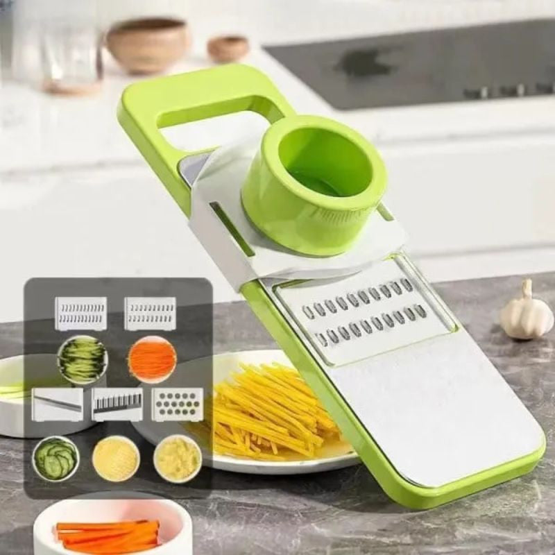 5-in-1 Multifunction Vegetable Slicer & Grater