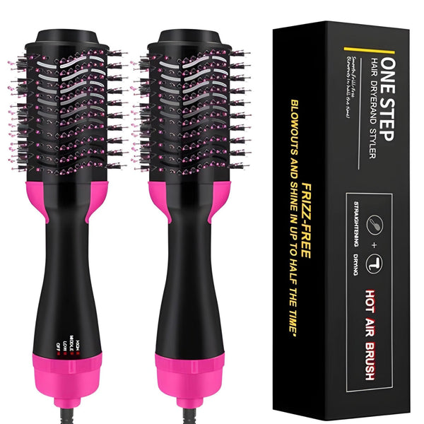 One Step Hair Dryer & Volumizer Brush 3 In 1 Hair Dryer & Brush Dryer + Styler (Allowed To Open Parcel)