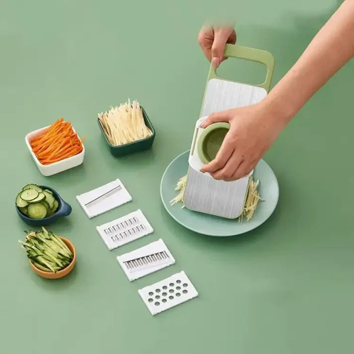 5-in-1 Multifunction Vegetable Slicer & Grater