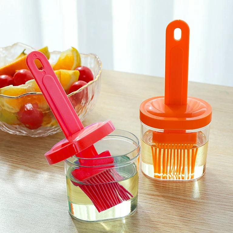 Silicone Brush Oil Bottle