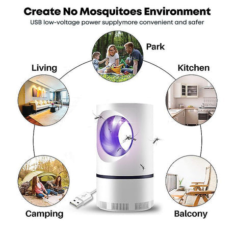 USB Power Electric Indoor Mosquito and Insect Killer With UV Light LED Mosquito Lamp