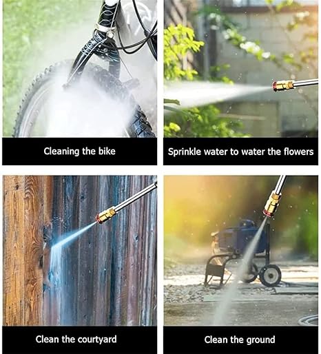 48V Cordless Car Wash Spray Gun – High Pressure Foam Jet Washer (Single Battery)