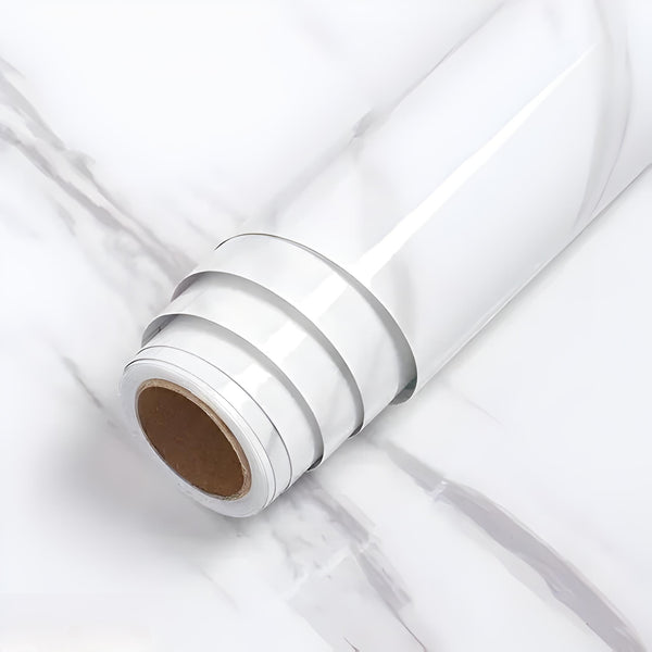 Waterproof Heat Resistant Self Adhesive Anti Oil Kitchen Wallpaper Marble Sheet