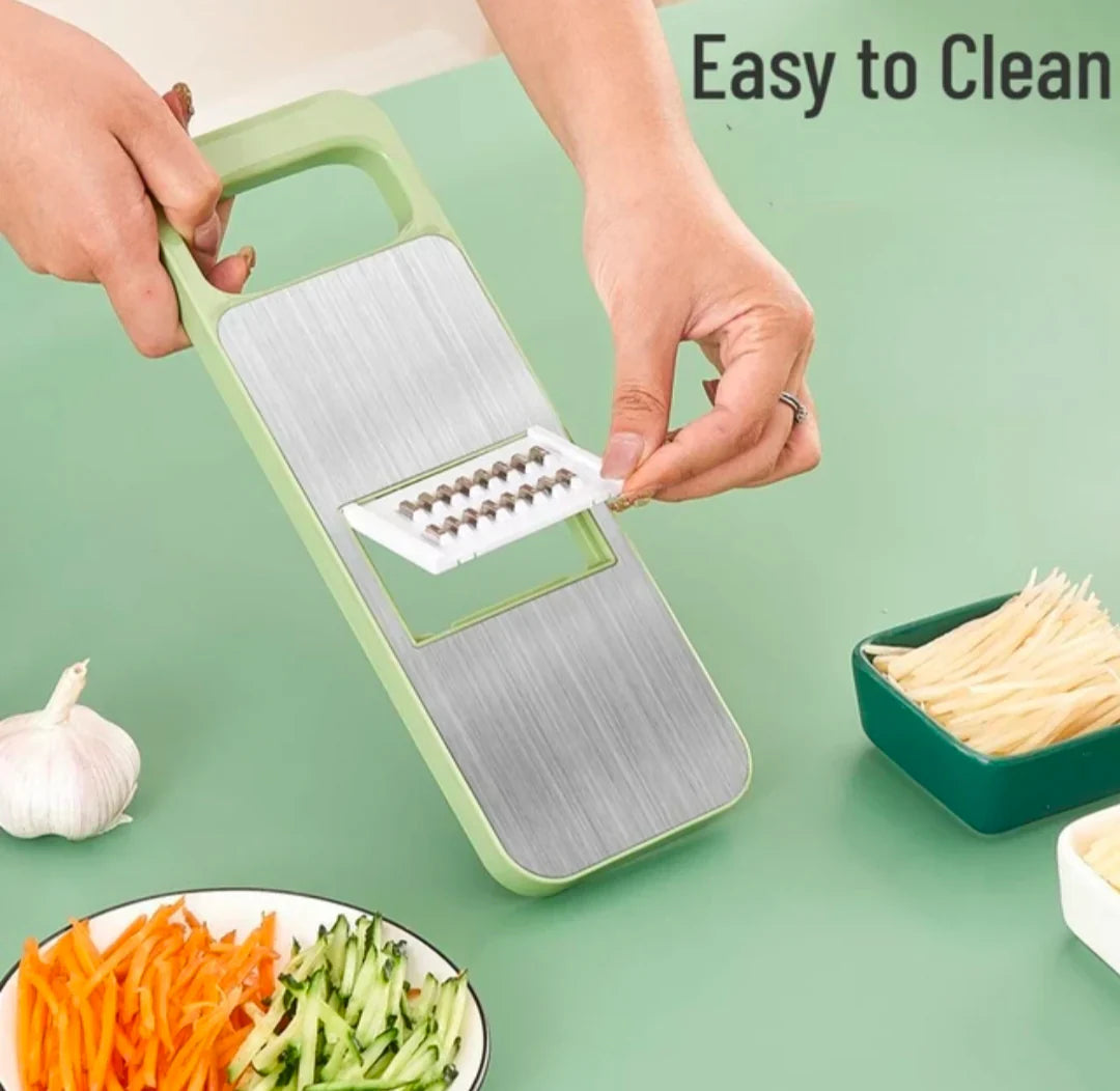 5-in-1 Multifunction Vegetable Slicer & Grater