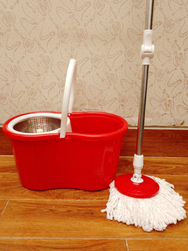 360° Spin Mop with Steel Bucket