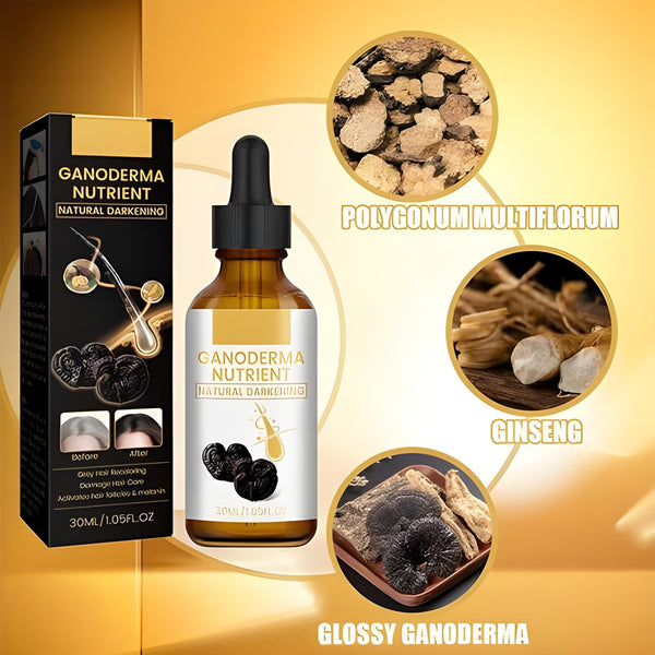 Natural Ganoderma Anti Greying Hair Darkening Serum for your Hair Care