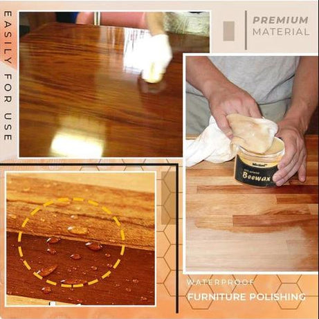 Buy 1 Get 1 Free - Beewax Imported Furniture Cleaning and Real Shine Polish (2 Pcs)