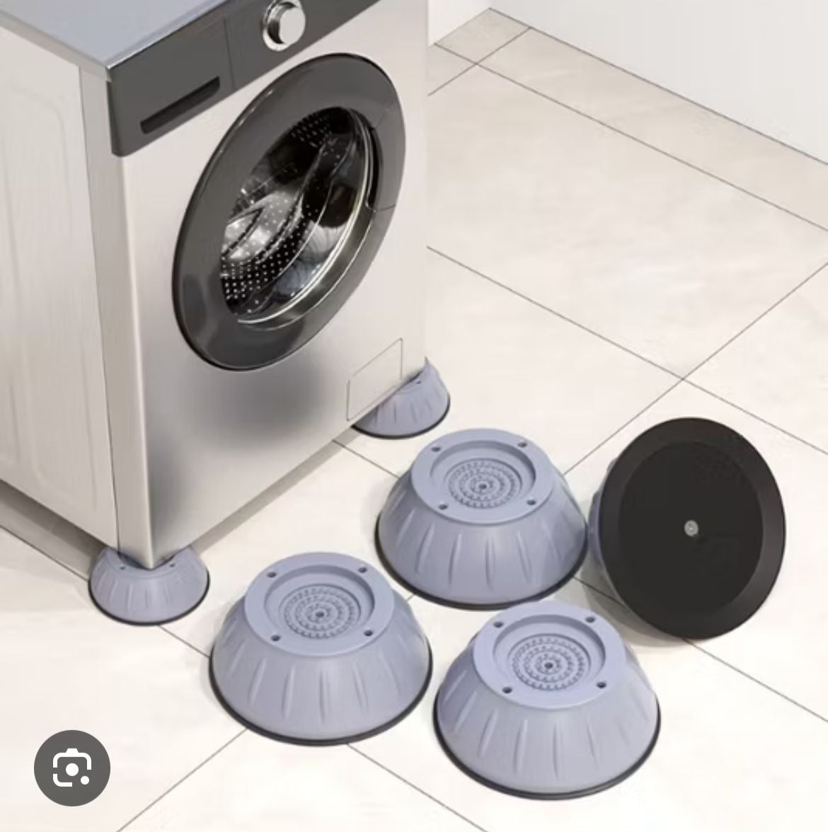 Washing machine anti vibration pads