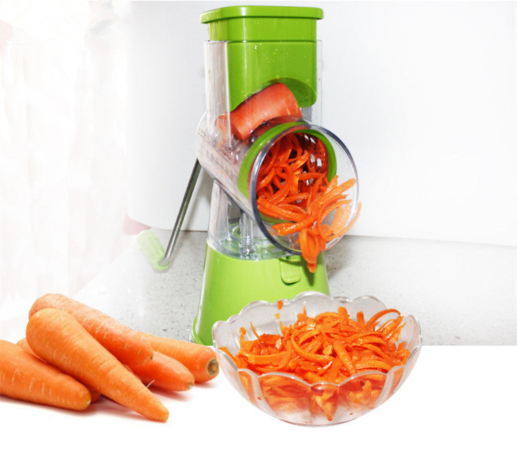 Tabletop Drum Grater & Vegetable Slicer
